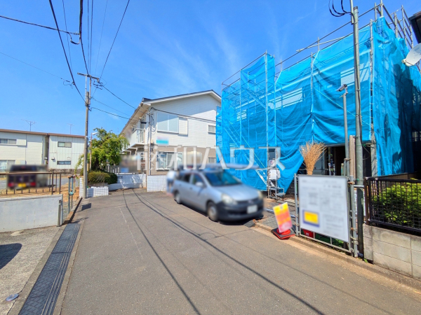 接道状況および現場風景 【武蔵村山市大南3丁目】 接道状況および現場風景 【武蔵村山市大南3丁目】