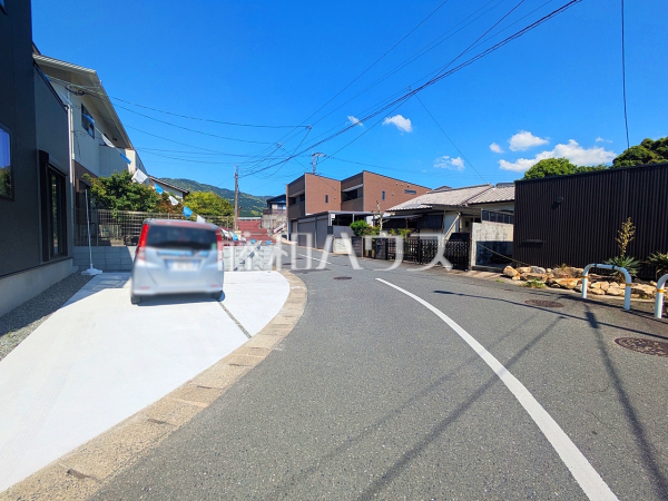 接道状況および現場風景 【福岡市早良区内野2丁目】 接道状況および現場風景 【福岡市早良区内野2丁目】
