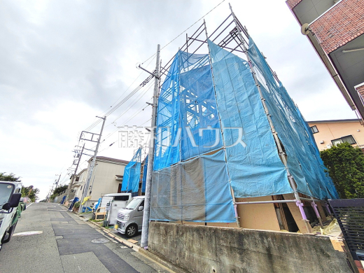 接道状況および現場風景 【日野市大坂上3丁目】