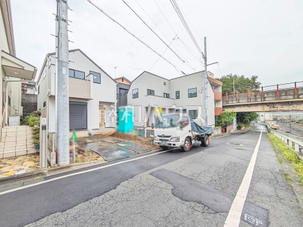 接道状況および現場風景 【日野市大坂上3丁目】/撮影日2026/09/04