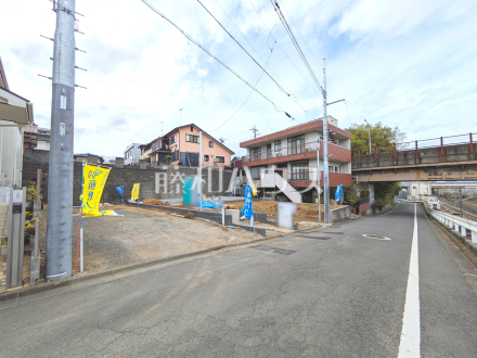 接道状況および現場風景 【日野市大坂上3丁目】/撮影日2026/04/10