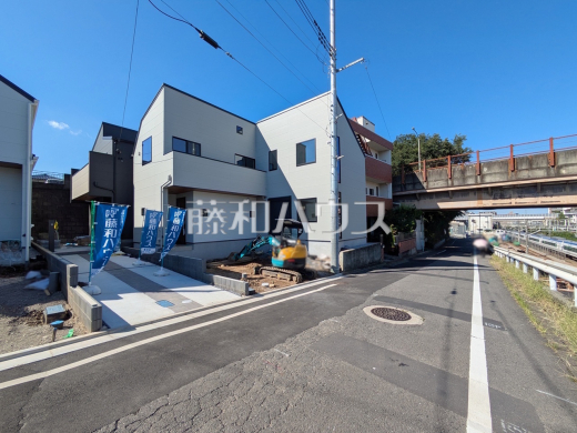 接道状況および現場風景 【日野市大坂上3丁目】