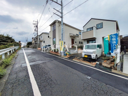 接道状況および現場風景 【日野市大坂上3丁目】/撮影日2026/08/22