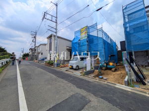 接道状況および現場風景