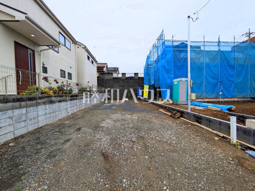 3号棟 外観 【日野市大坂上3丁目】見学はしたいけど、なかなか時間が取れない・・・そんな方に出勤前や仕事終わりにマイホームを見学できるサポートをいたします。