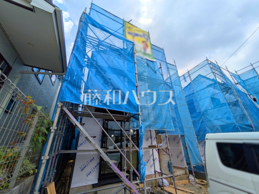 3号棟 外観 【日野市大坂上3丁目】お探しの物件に出会うためには、早めのご確認をオススメします。未完成の今のうちにぜひお問合せをお待ちしております。