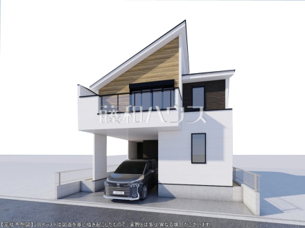 ≪完成予想図(外観)≫建物のプレゼンをさせていただきますので、実際の完成イメージを思い描いていただくことができます。お気軽にお問合せ下さい。 【調布市柴崎1丁目】