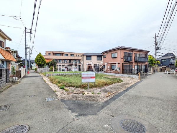 接道状況および現場風景 【立川市柴崎町1丁目】 接道状況および現場風景 【立川市柴崎町1丁目】