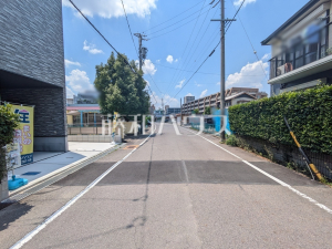 接道状況および現場風景