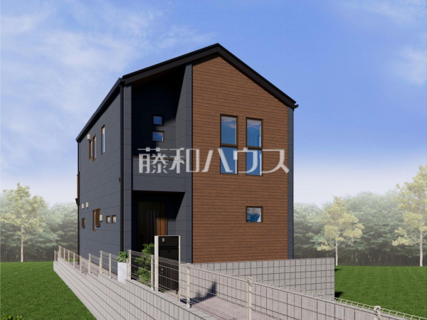 3号棟 完成予想図(外観) 【所沢市小手指南4丁目】 3号棟 完成予想図(外観) 【所沢市小手指南4丁目】