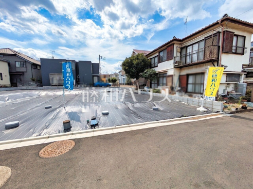 6号地 現地写真 【西東京市中町6丁目】 見学はしたいけど、なかなか時間が取れない・・・そんな方に出勤前や仕事終わりにマイホームを見学できるサポートをいたします。
