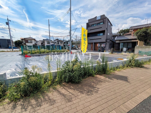 14号地 現地写真 【西東京市中町6丁目】 建物のプレゼンをさせていただきますので、実際の完成イメージを思い描いていただくことができます。お気軽にお問合せ下さい。