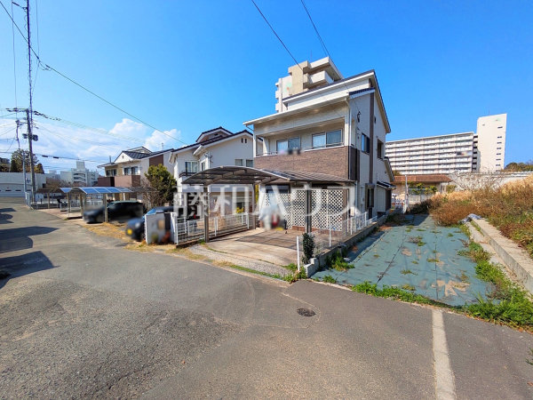接道状況および現場風景 【福岡市城南区片江5丁目】 接道状況および現場風景 【福岡市城南区片江5丁目】