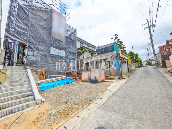 接道状況および現場風景 【福岡市南区若久6丁目】 接道状況および現場風景 【福岡市南区若久6丁目】