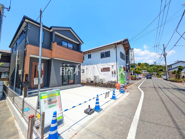 接道状況および現場風景 【糟屋郡志免町志免2丁目】 接道状況および現場風景 【糟屋郡志免町志免2丁目】
