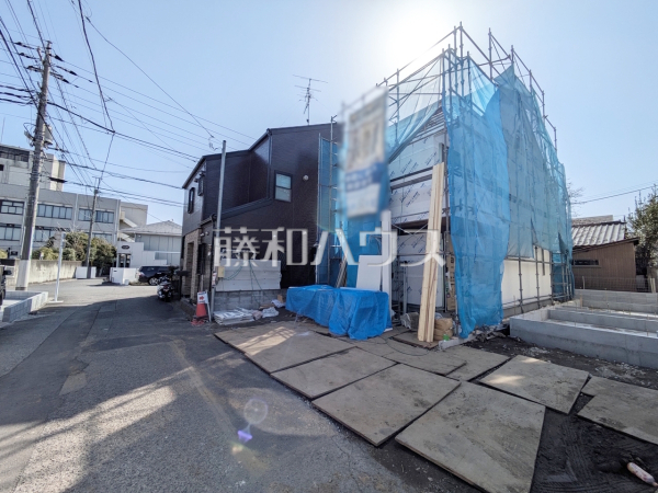 接道状況および現場風景 【小金井市梶野町1丁目】 接道状況および現場風景 【小金井市梶野町1丁目】