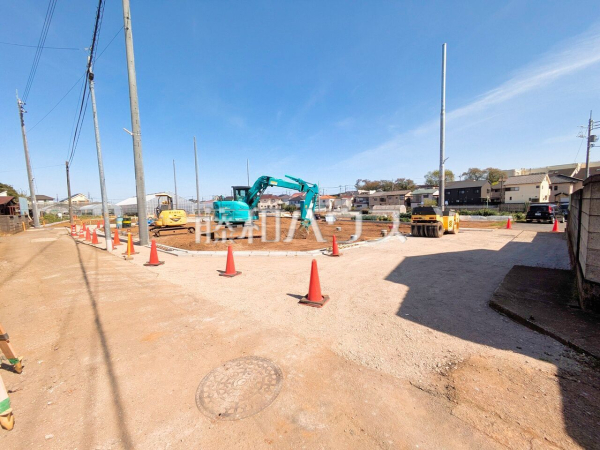 現場風景 【東村山市秋津町3丁目】 現場風景 【東村山市秋津町3丁目】