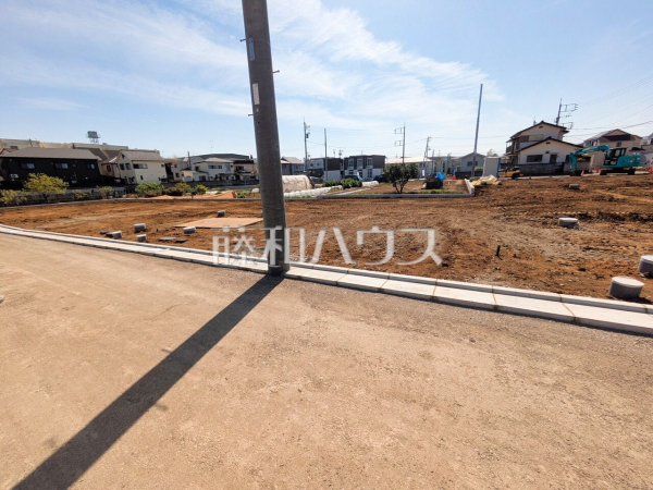 6号地 現地写真 【東村山市秋津町3丁目】 6号地 現地写真 【東村山市秋津町3丁目】