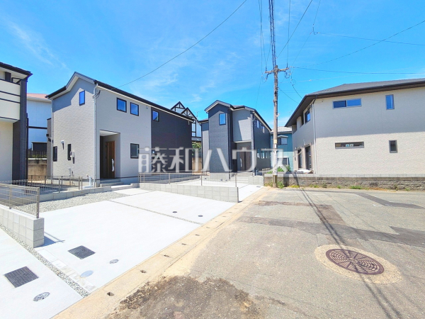 接道状況および現場風景 【福岡市西区野方2丁目】 接道状況および現場風景 【福岡市西区野方2丁目】