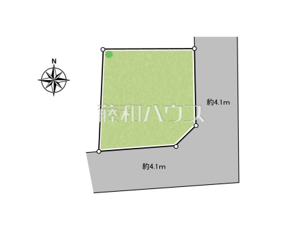 全体区画図 【西東京市南町4丁目】