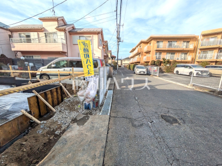 接道状況および現場風景 【小平市大沼町4丁目】/撮影日2026/02/05
