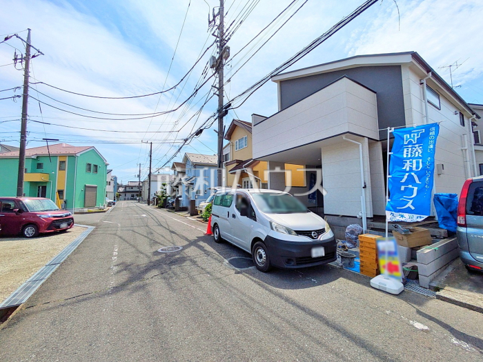 接道状況および現場風景