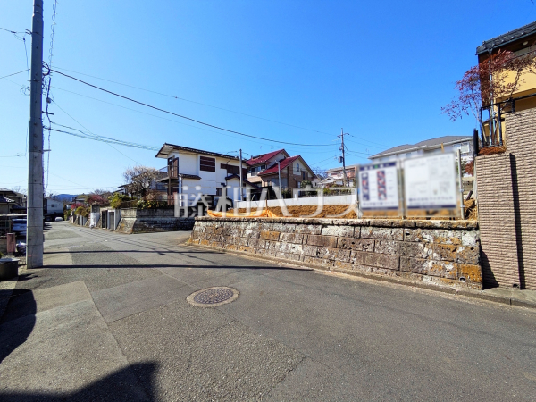 接道状況および現場風景 【八王子市長房町】 接道状況および現場風景 【八王子市長房町】