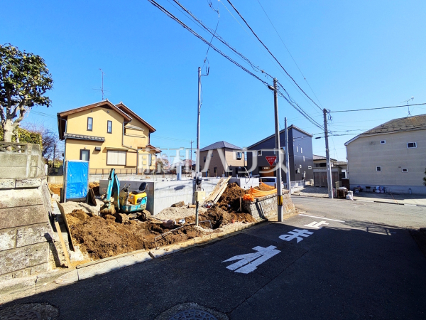 接道状況および現場風景 【八王子市長房町】 接道状況および現場風景 【八王子市長房町】