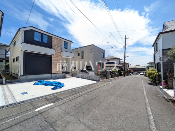 接道状況および現場風景 【八王子市富士見町】 接道状況および現場風景 【八王子市富士見町】