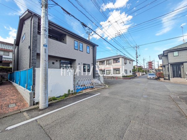 接道状況および現場風景 【八王子市山田町】 接道状況および現場風景 【八王子市山田町】