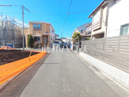 接道状況および現場風景 【練馬区土支田2丁目】/撮影日2025/12/28