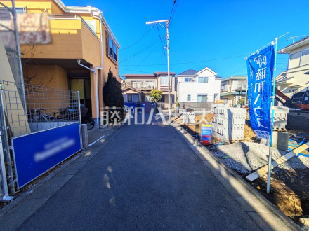 接道状況および現場風景 【練馬区土支田2丁目】/撮影日2026/01/10