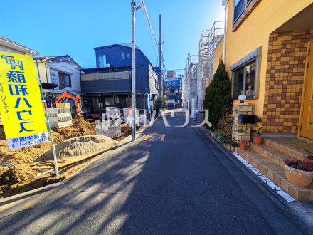接道状況および現場風景 【練馬区土支田2丁目】/撮影日2026/01/10