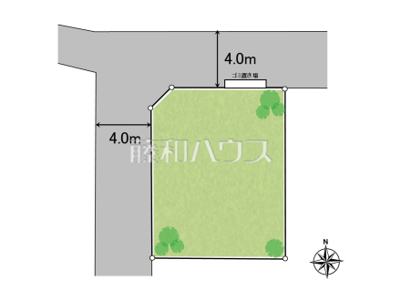 区画図 【練馬区土支田2丁目】
