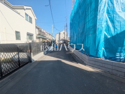 接道状況および現場風景 【練馬区土支田2丁目】/撮影日2026/02/13