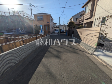 接道状況および現場風景 【練馬区土支田2丁目】/撮影日2026/01/30