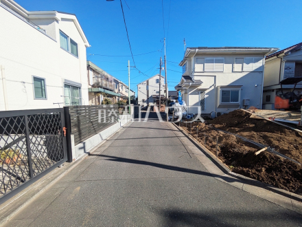接道状況および現場風景 【練馬区土支田2丁目】/撮影日2026/01/10