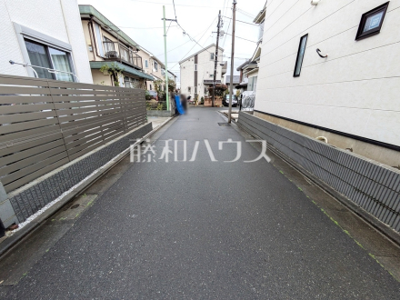 接道状況および現場風景 【練馬区土支田2丁目】/撮影日2026/03/26