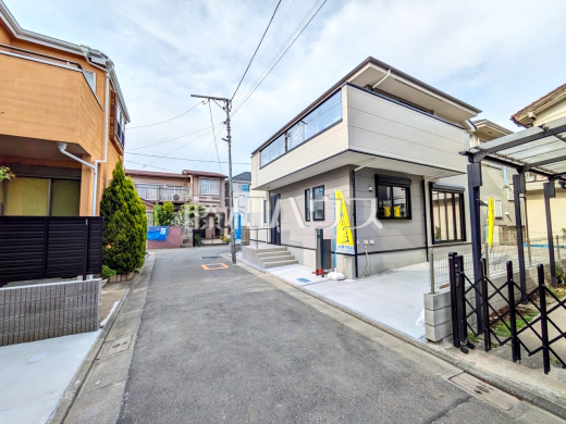 接道状況および現場風景 【練馬区土支田2丁目】
