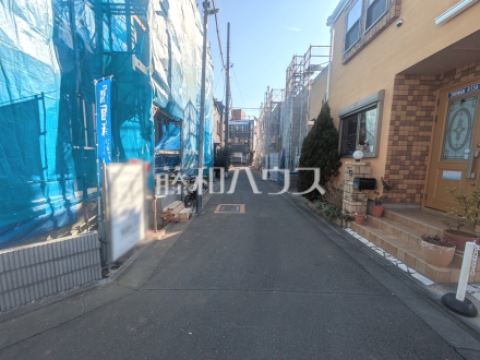 接道状況および現場風景 【練馬区土支田2丁目】/撮影日2026/02/13