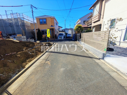 接道状況および現場風景 【練馬区土支田2丁目】/撮影日2026/01/10