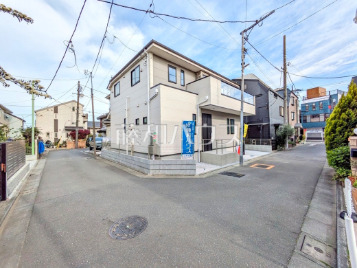 接道状況および現場風景 【練馬区土支田2丁目】