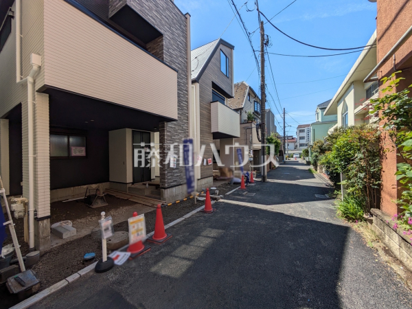 接道状況および現場風景 【立川市錦町4丁目】 接道状況および現場風景 【立川市錦町4丁目】
