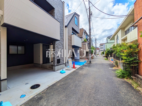 接道状況および現場風景 【立川市錦町4丁目】 接道状況および現場風景 【立川市錦町4丁目】