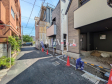 接道状況および現場風景 【立川市錦町4丁目】 接道状況および現場風景 【立川市錦町4丁目】