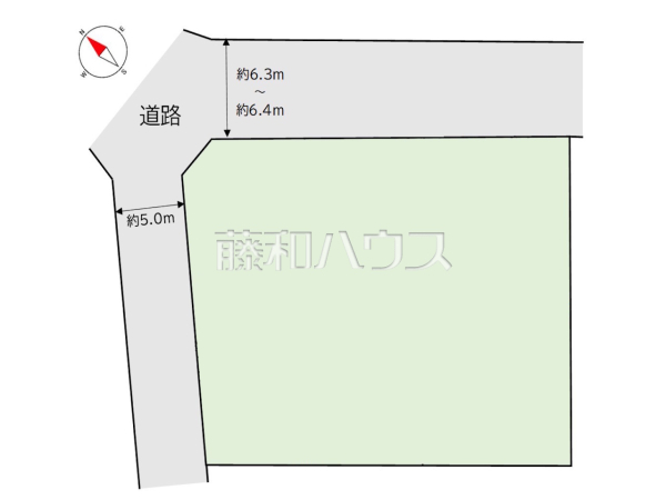 全体区画図 【福岡市南区的場1丁目】 全体区画図 【福岡市南区的場1丁目】