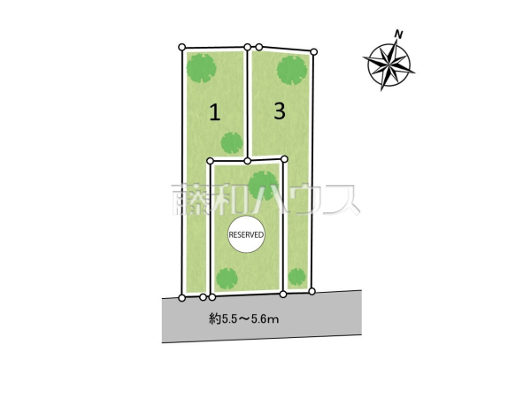 全体区画図 【南城市佐敷字佐敷】 全体区画図 【南城市佐敷字佐敷】