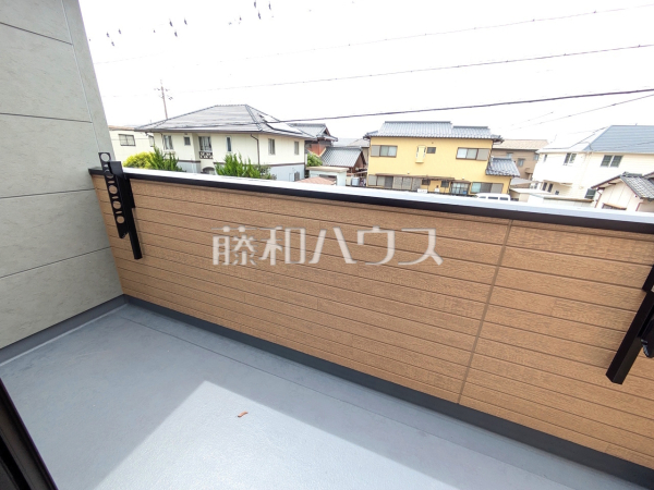 2号棟 バルコニー 【小牧市藤島1丁目】 2号棟 バルコニー 【小牧市藤島1丁目】