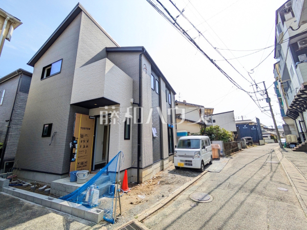 接道状況および現場風景 【福岡市東区香椎駅東1丁目】 接道状況および現場風景 【福岡市東区香椎駅東1丁目】