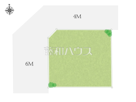 全体区画図 【府中市北山町4丁目】